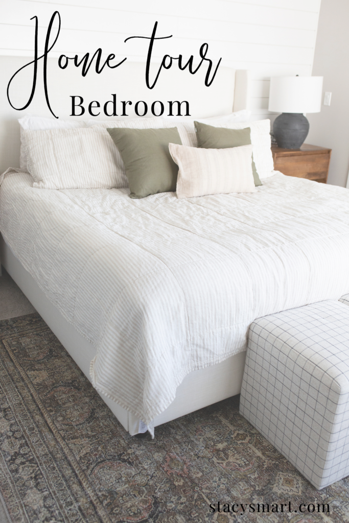 home tour: main bedroom